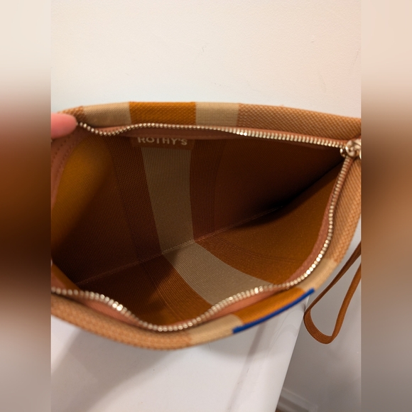 Rothy's The Wristlet Amber Stripe - Picture 4 of 5